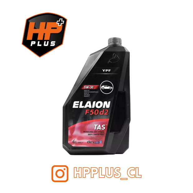 LUBRICANTES YPF ACEITE DE MOTOR ELAION D2 5W-30 4 LT 106399