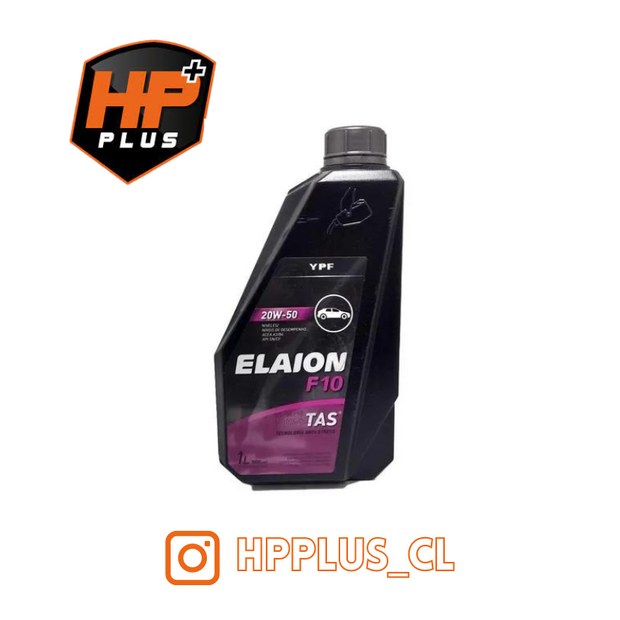 LUBRICANTES YPF ACEITE DE MOTOR ELAION F10 20W-50 1 LT 108096