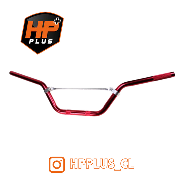 MANUBRIO ALUMINIO PITBIKE ROJO