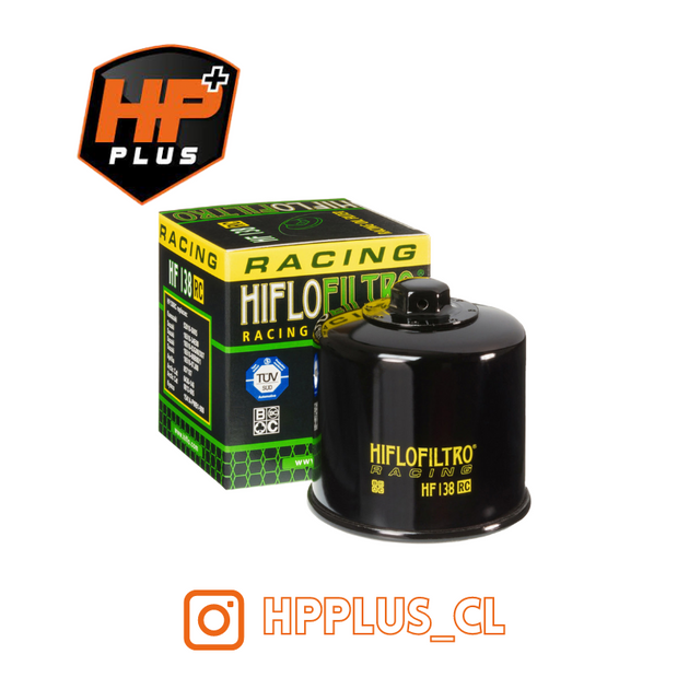 Filtro Olio Moto Hiflo HF138RC Per Suzuki S50 K5 K6 K7 K8 K9 Boulevard