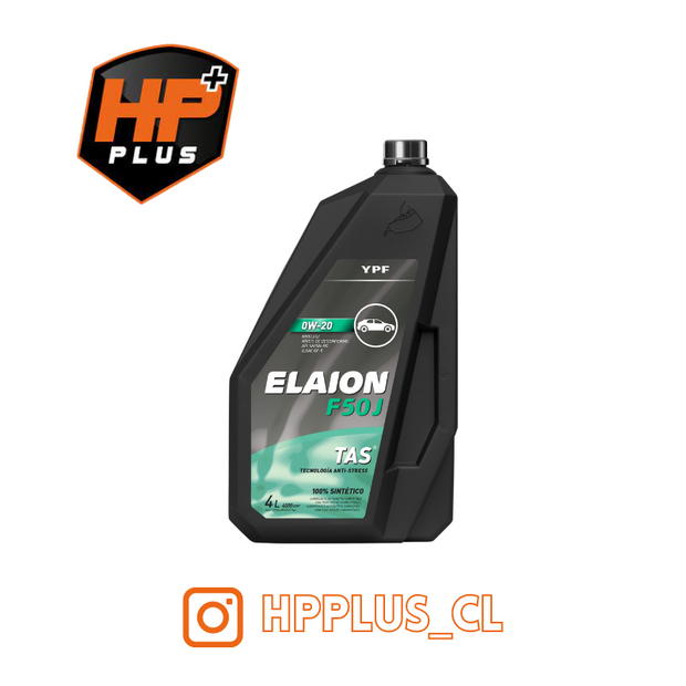 LUBRICANTES YPF ACEITE DE MOTOR ELAION F50 J 0W-20 4 LT 181799