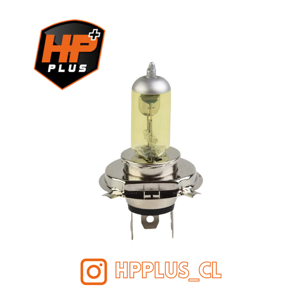 AMPOLLETA HELLA H4 12V 35/35W P43T YELLOW