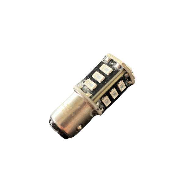 AMPOLLETA FRENO HELLA 1157R LED (-P21-5W) BAY15D LUZ ROJA