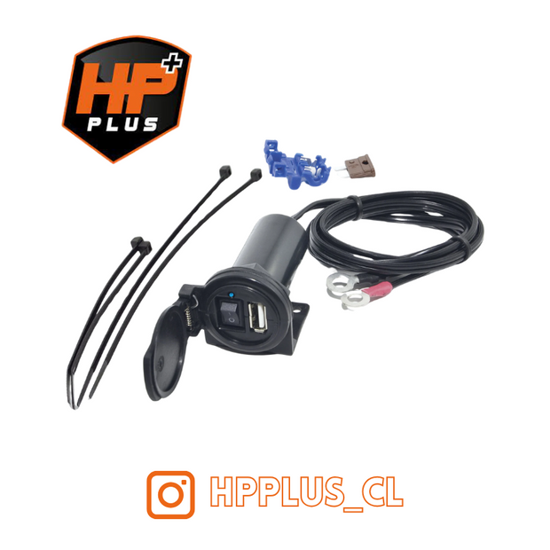 ENCHUFE CARGADOR USB BAAS MANILLAR