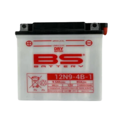 BATERIA BS 12N9-4B-1 DRY 12V 9AH ( Acido Pack )