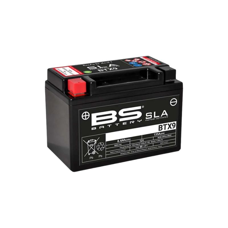 BATERIA ACTIVADA HTX9-BS PULSAR 200NS/DR650/XF650/XT600 / UNIVERSAL