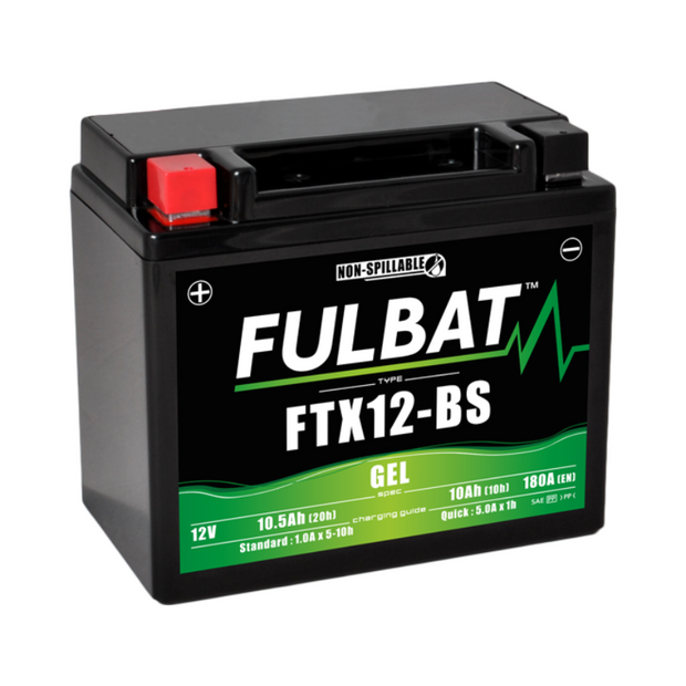 BATERIA FULBAT FTX12-BS-GEL 12V 10AH 180CCA