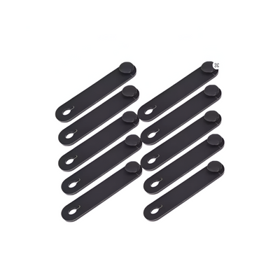 SET DE 6 PIEZAS – MARCOS DE GOMA PARA CABLEADO DE MOTOCICLETA, BRIDAS ELÁSTICAS PARA ARNÉS Y FRENO
