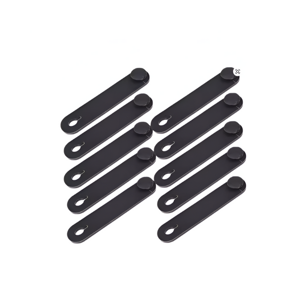SET DE 6 PIEZAS – MARCOS DE GOMA PARA CABLEADO DE MOTOCICLETA, BRIDAS ELÁSTICAS PARA ARNÉS Y FRENO