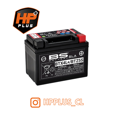 BATERIA BS BATTERY BTX4L/BTZ5S SLA (ACTIVADA)