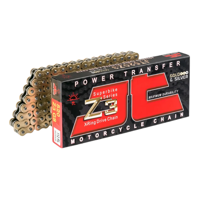 CADENA JT SPROCKETS 520 Z3 DORADA X RING 126