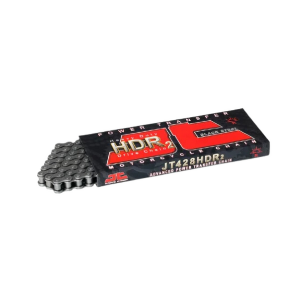 CADENA TRANSMISION BLACK STEEL JT SPROCKETS 428/140 S/ORING
