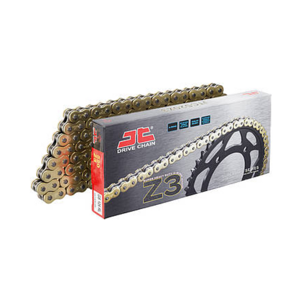 CADENA TRANSMISION JT SPROCKET 520 Z3 DORADA X-RING