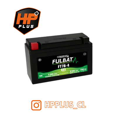 BATERIA FULBAT FT7B-4 12 Volt 6.5 AMP 110 CCA