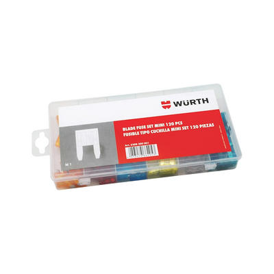 KIT DE FUSIBLE MINI 120 PIEZAS WURTH