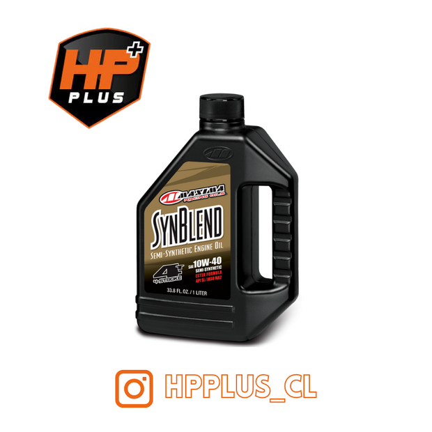 LUBRICANTES MAXIMA MOTOCICLETA 10W40 SYN BLEND SEMI SINTETICO 1LT M-34901B