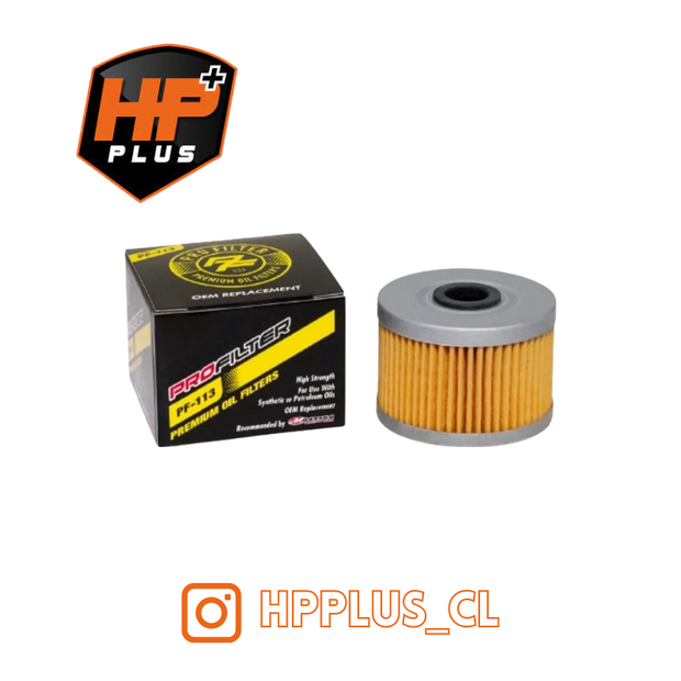 FILTRO ACEITE PROFILTER PF-113 HONDA SXS500M2,CRF250F,CBF125