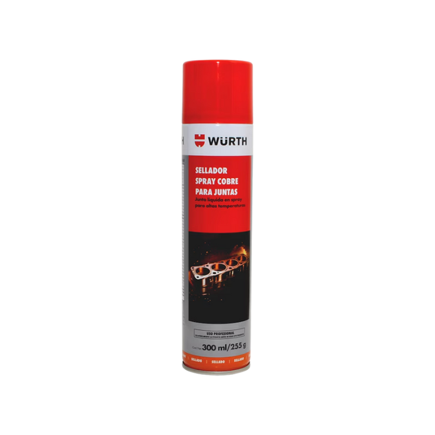 SELLADOR SPRAY COBRE P/JUNTAS WURTH 300ML – HP PLUS