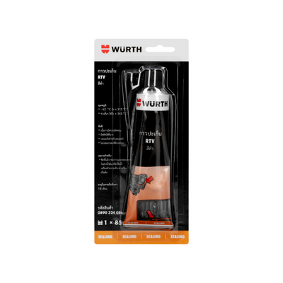 SILICONA ALTA TEMPERATURA NEGRA WHURT 85GR