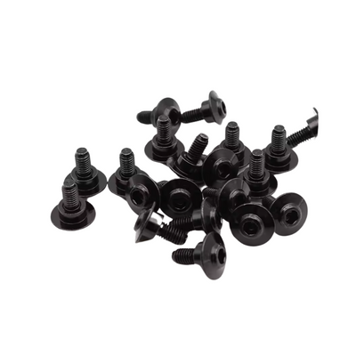 TORNILLOS DE CARENADO PARA DUCATI – ACERO INOXIDABLE NEGRO M5 (10 PIEZAS)