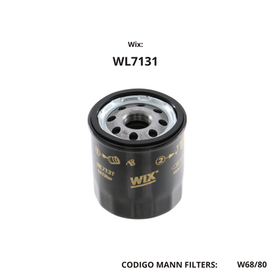 Filtro de Aceite Blindado Wix WL7131 / W68/80 W68/3