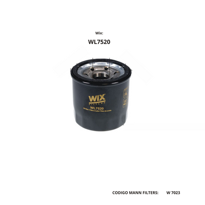 Filtro de Aceite Blindado Wix WL7520 / W7023