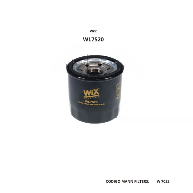 Filtro de Aceite Blindado Wix WL7520 / W7023